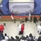 Menteri Trenggono Pingsan Saat Pimpin Upacara Pelepasan Jenazah Korban Pesawat ATR