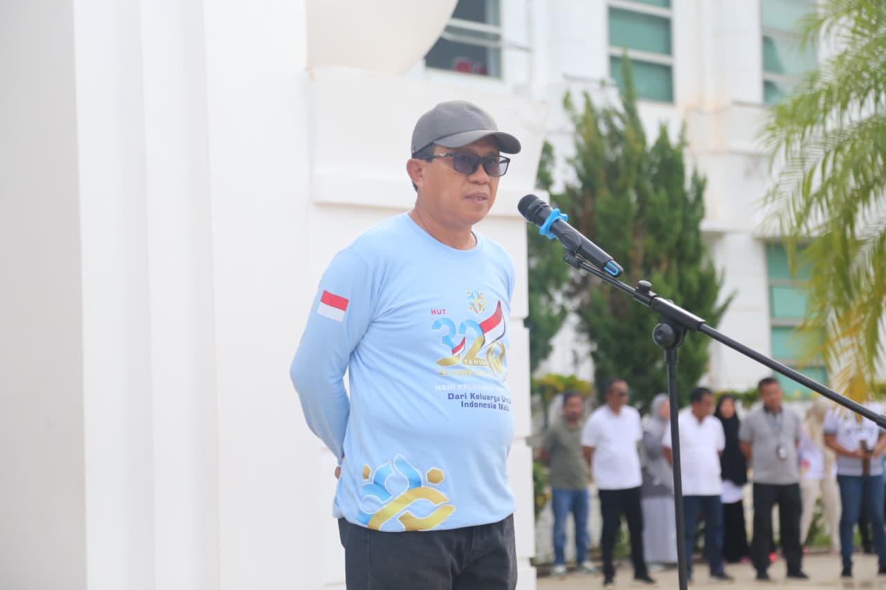 Apel Perdana 2026, Pj Sekda Lutim: Bolos Hari Pertama, Siap-siap Kena Teguran!