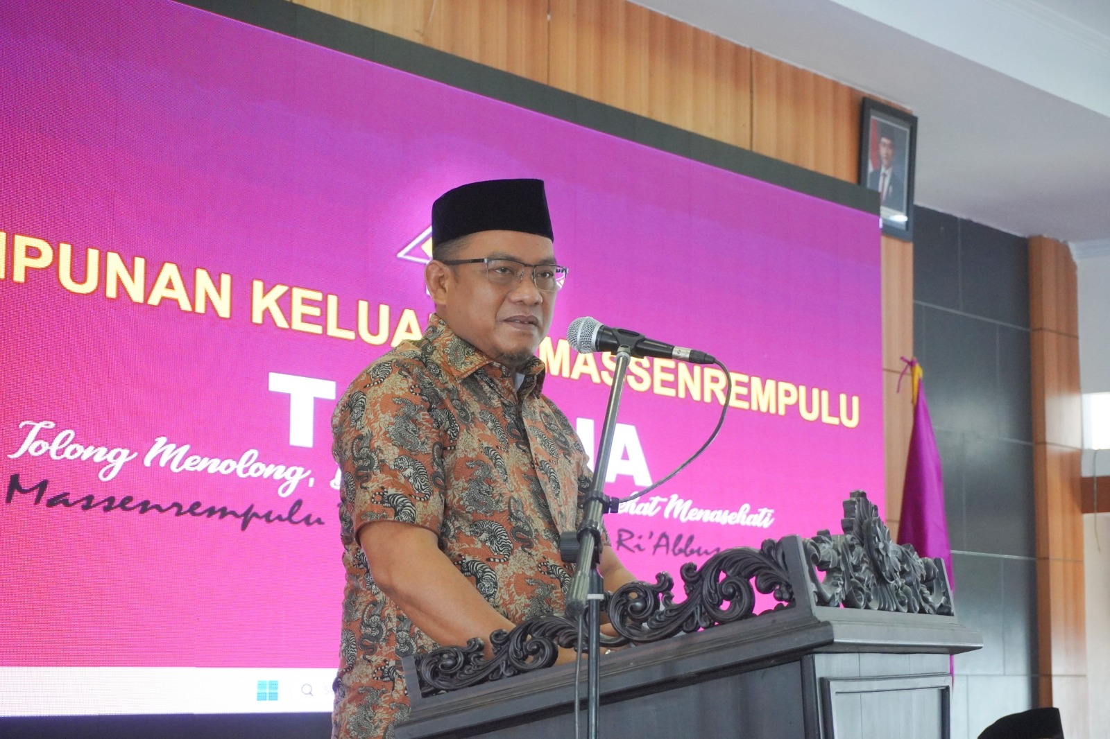 Buka Musda HIKMA, Bupati Luwu Ajak Warga Massenrempulu Bersinergi Bangun Daerah