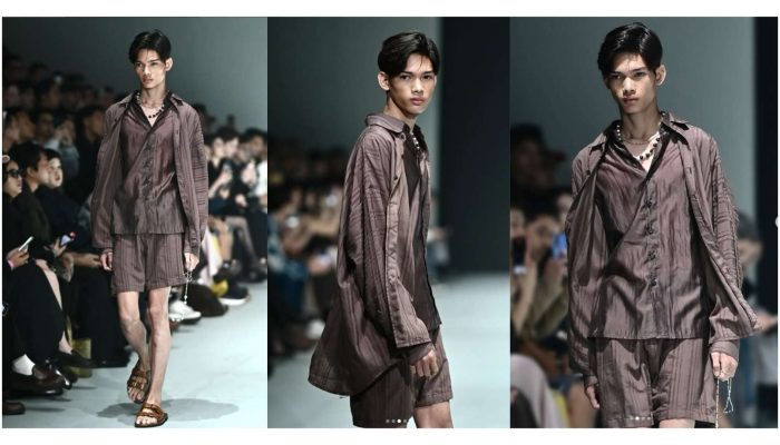 Viral Usai Makeover, Remaja ‘Silver’ Pasar Baru Kini Melenggang di Plaza Indonesia Fashion Week