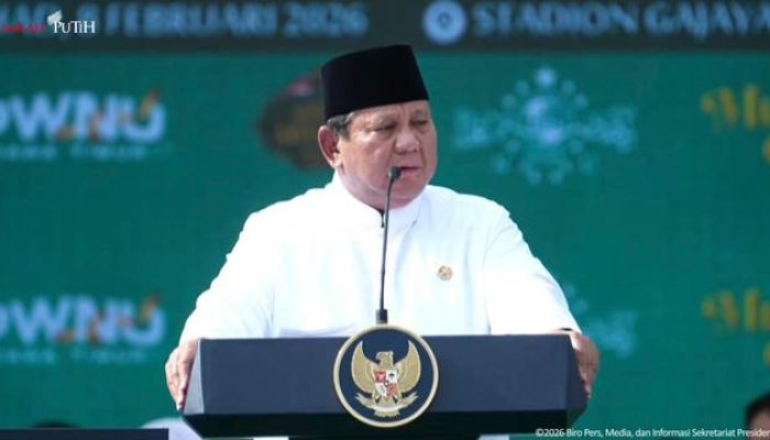 Janji Prabowo: Saya Tidak Akan Mundur Lawan Korupsi dan Penipuan