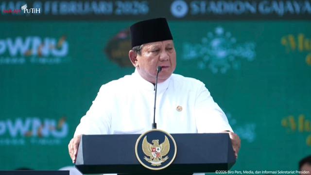 Janji Prabowo: Saya Tidak Akan Mundur Lawan Korupsi dan Penipuan