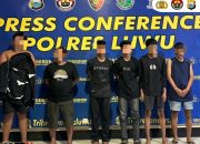 Gerak Cepat Polres Luwu, 6 Terduga Pelaku Perusakan Rumah Kades Padang Kalua Ditangkap