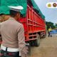 Cegah Kecelakaan Fatal, Satlantas Polres Luwu Gelar Ramp Check Truk di Trans Sulawesi