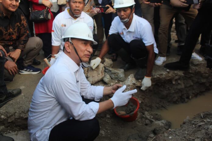 Wagub Dimyati Letakkan Batu Pertama Museum Media Siber SMSI