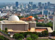Ruang CCTV Masjid Istiqlal Terbakar Saat Tarawih Perdana