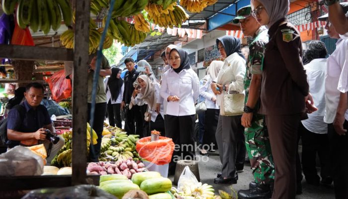 Sidak Pasar PNP, Wali Kota Antisipasi Lonjakan Harga