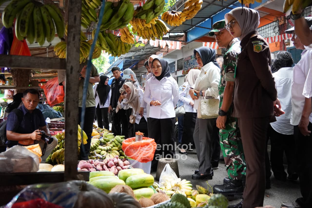 Sidak Pasar PNP, Wali Kota Antisipasi Lonjakan Harga