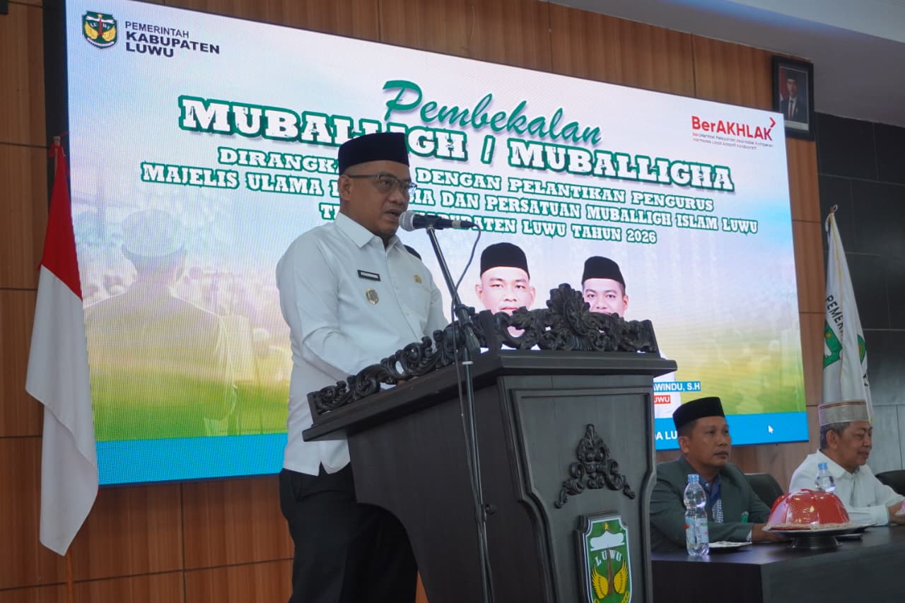 Bupati Luwu Curhat ke Muballigh: Angka Perceraian dan Narkoba Kita Masih Tinggi
