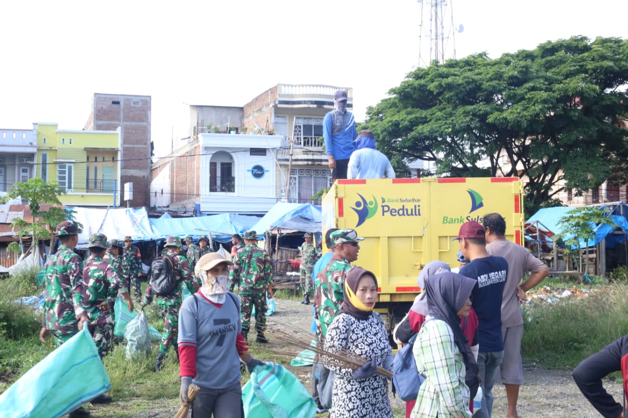 Dukung Sulsel ASRI, Luwu Gelar Aksi Bersih Serentak di Tiga Titik Utama