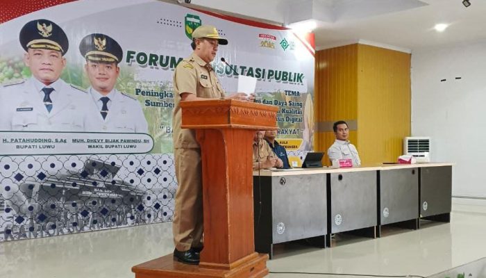 Fokus RKPD 2027, Pemkab Luwu Bidik Peningkatan Produktivitas Ekonomi dan Layanan Digital