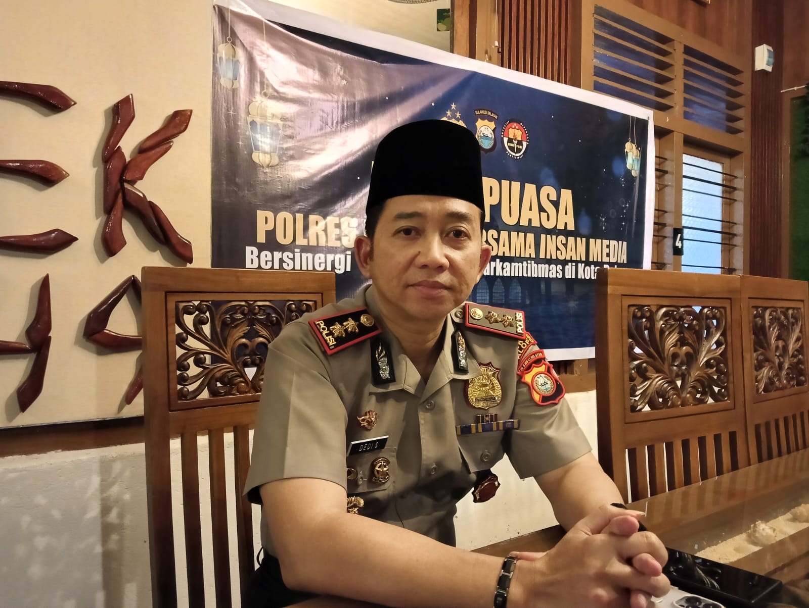 Kapolres Palopo Ancam Tindak Tegas Oknum Polisi Beking Narkoba