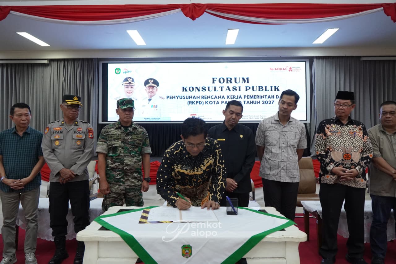 Pemkot Palopo Gelar Forum Konsultasi Publik RKPD 2027,