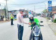 Sejumlah Motor Tanpa Pelat Nomor Terjaring Operasi Keselamatan Polres Luwu