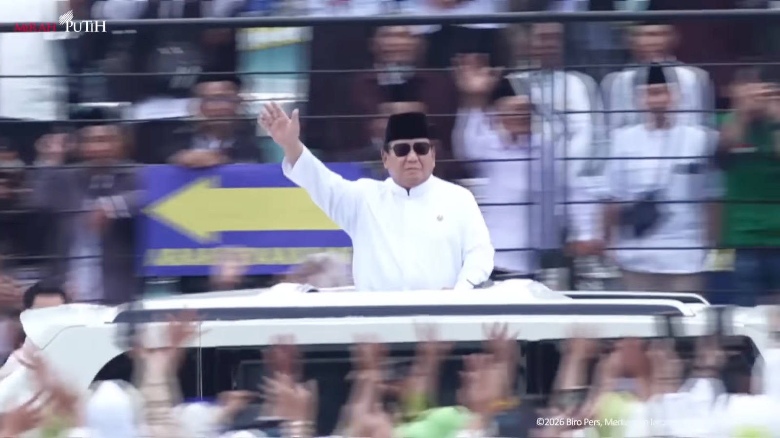 Hadiri Satu Abad NU, Prabowo: Saya Merasa Sejuk dan Berani di Dekat Kiai