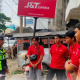 Satlantas Polres Luwu Edukasi Kurir JNT Lewat Program Polantas Menyapa Mappatabe