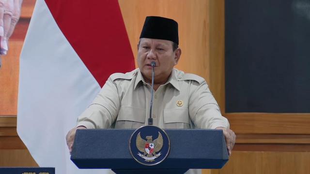 Suara Bergetar, Prabowo Puji Kinerja BAZNAS Salurkan Bantuan Indonesia ke Gaza