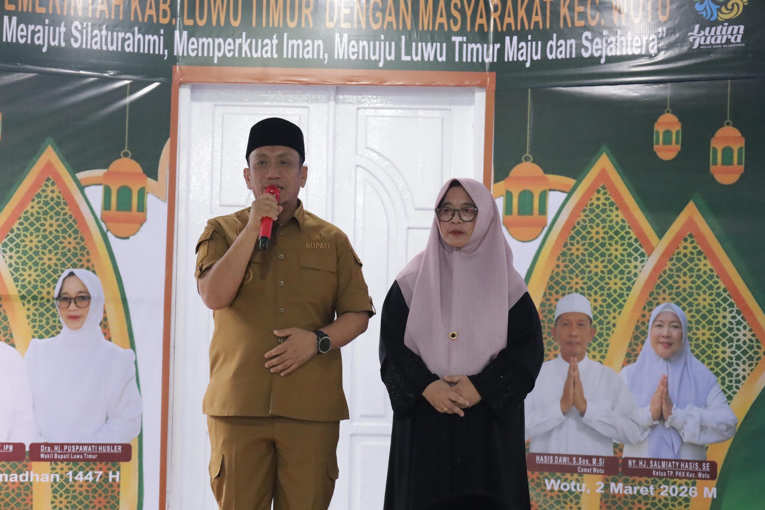 Sapa Warga Wotu, Bupati dan Wabup Luwu Timur Serahkan Bantuan Bedah Rumah
