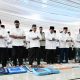 Rayakan Lebaran Bersama Korban Banjir, Presiden Apresiasi Sinergi TNI-Polri dan BNPB