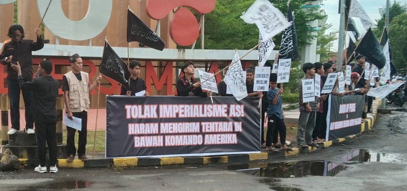 Aksi Turun Jalan APMIL Raya: Tolak Ilusi Perdamaian Board of Peace