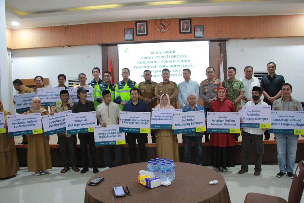 Hadiri Silaturahmi Forum Desa MDA, Bupati Luwu Tekankan Pentingnya Kolaborasi Berkelanjutan
