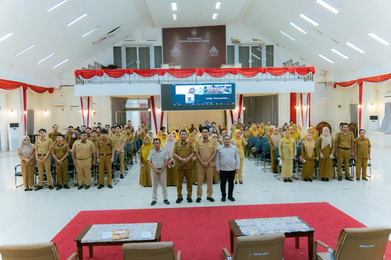 Pemkot Palopo Bekali Ratusan ASN dengan Pemahaman 4 Pilar Literasi Digital