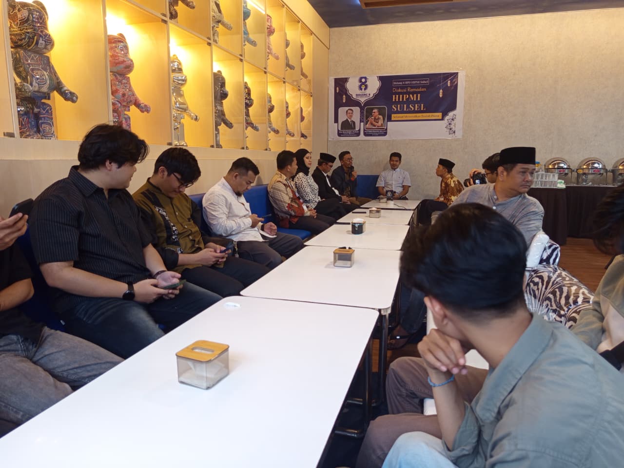 Buka Puasa HIPMI Sulsel: Diskominfo Ingatkan Pelaku UMKM Bahaya Judol dan Pinjol