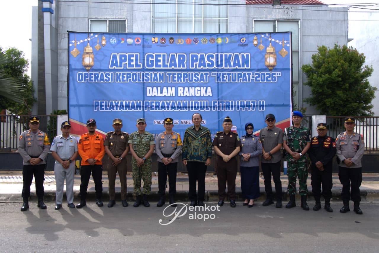 Amankan Idulfitri 1447 H, Polres Palopo Gelar Apel Pasukan Operasi Ketupat 2026