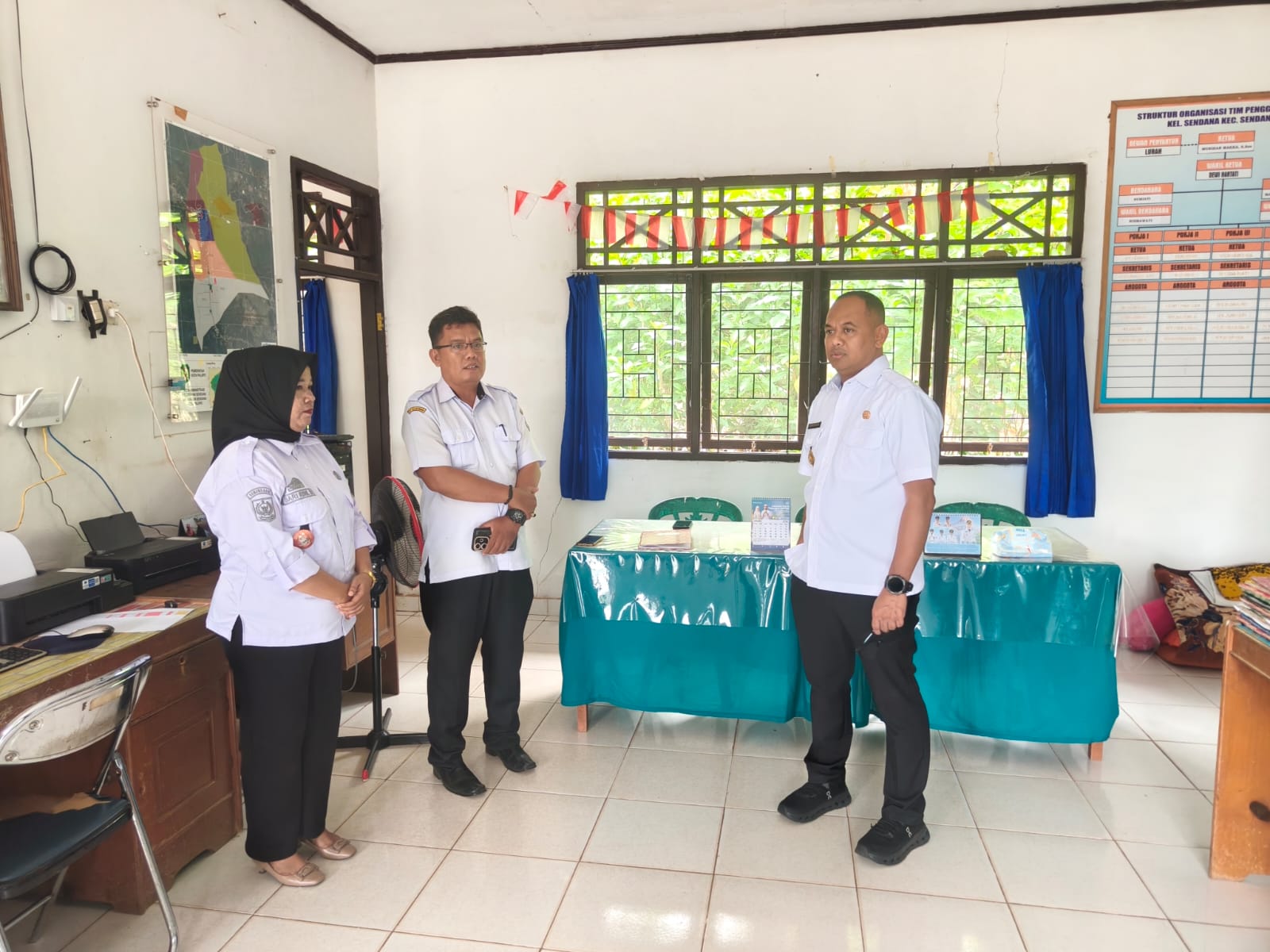 Hari Pertama Kerja Pascalebaran, Wawali Palopo Sidak ke Kelurahan Sendana