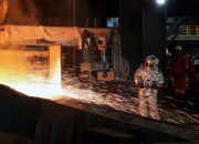 PT Bumi Mineral Sulawesi Sukses Lakukan Tapping Perdana Smelter Plant 2 PT Bumi Mineral Sulawesi Sukses Lakukan Tapping Perdana Smelter Plant 2