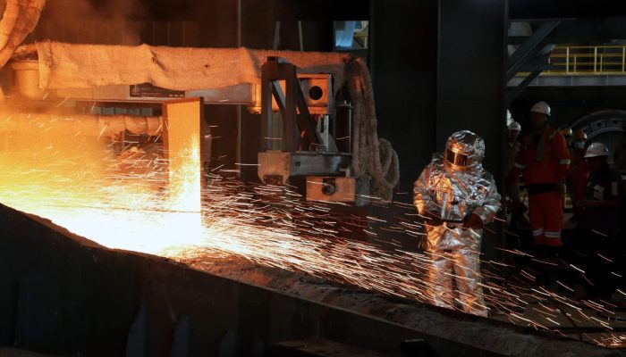 PT Bumi Mineral Sulawesi Sukses Lakukan Tapping Perdana Smelter Plant 2