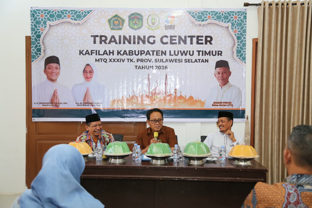 Jelang MTQ Tingkat Provinsi, Pemkab Luwu Timur Gelar Pembinaan Kafilah
