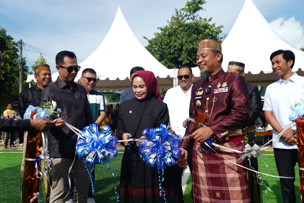 Kado HUT Ke-24 Palopo, Gubernur Sulsel Resmikan Wajah Baru Lapangan Gaspa