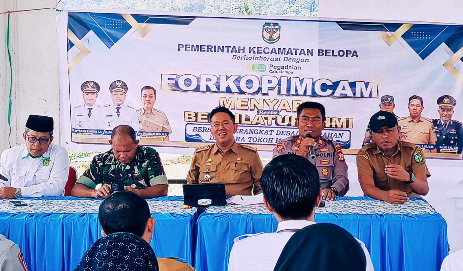 Gelar Forum Silaturahmi, Camat Belopa Beberkan Keberhasilan Visi Misi Bupati Luwu