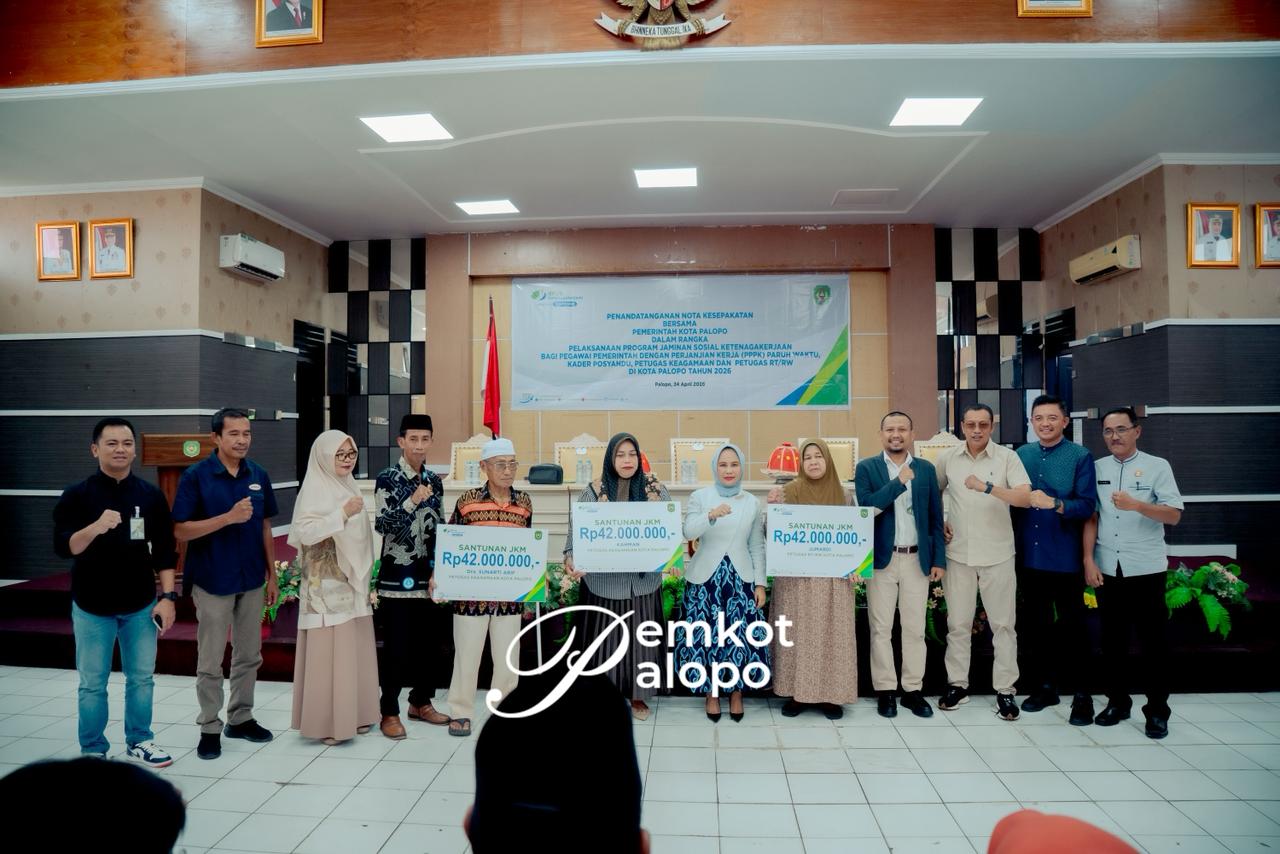 BPJS Ketenagakerjaan Palopo Apresiasi Langkah Wali Kota Lindungi Pekerja Pelayanan Publik