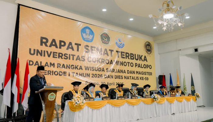 Pesan Wali Kota Palopo untuk Wisudawan UNCP: Kolaborasi Jadi Kunci Kemajuan Daerah