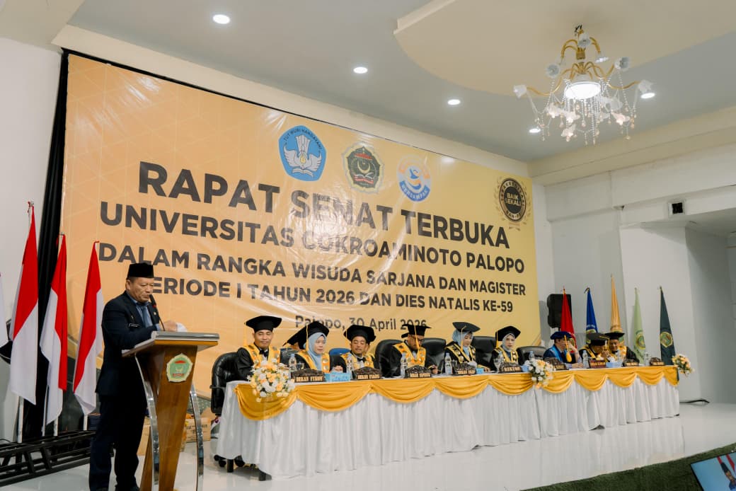 Pesan Wali Kota Palopo untuk Wisudawan UNCP: Kolaborasi Jadi Kunci Kemajuan Daerah