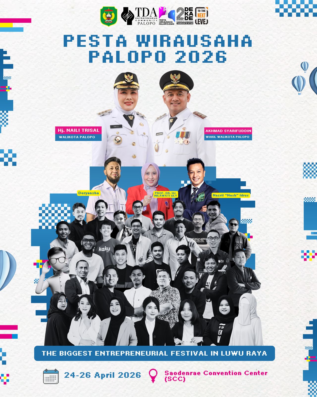 Rayakan HUT Palopo Ke-24, Komunitas TDA Siap Gelar Pesta Wirausaha Palopo 2026