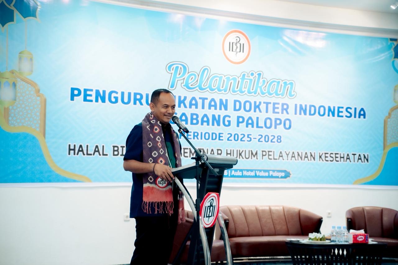 Sah! Abdul Syukur Kuddus Pimpin IDI Cabang Palopo Periode 2025-2028