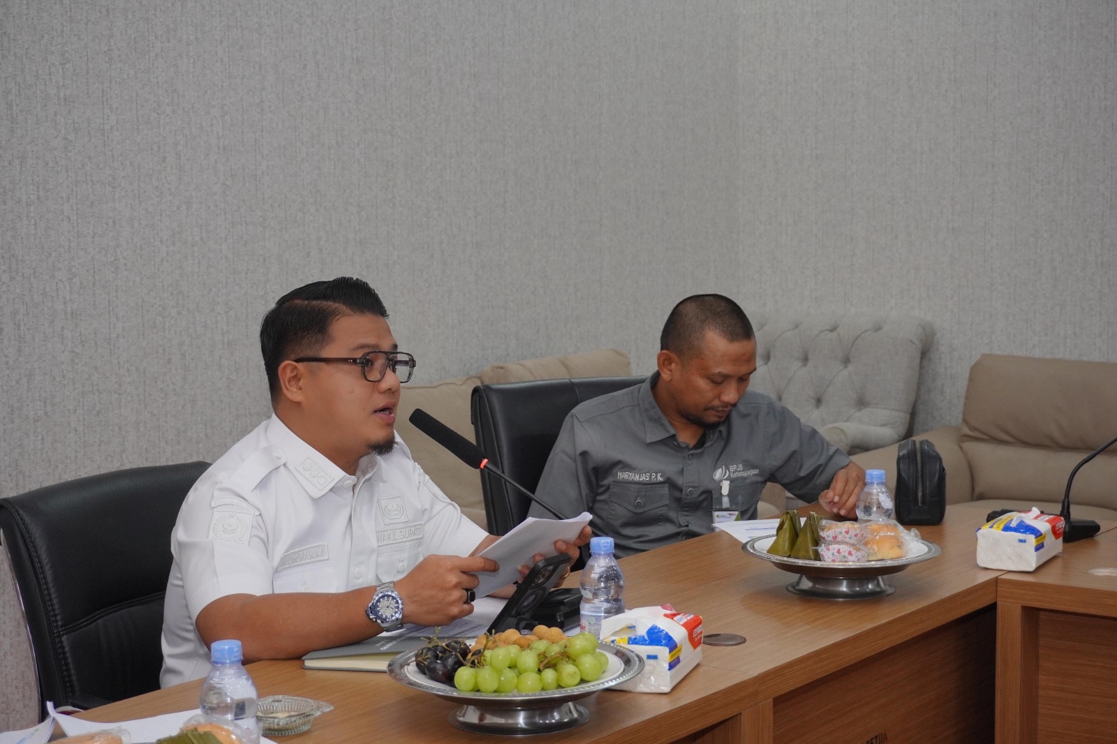 Kejar Target Perlindungan Pekerja, Pemkab Luwu Gelar Rapat Percepatan Jamsostek