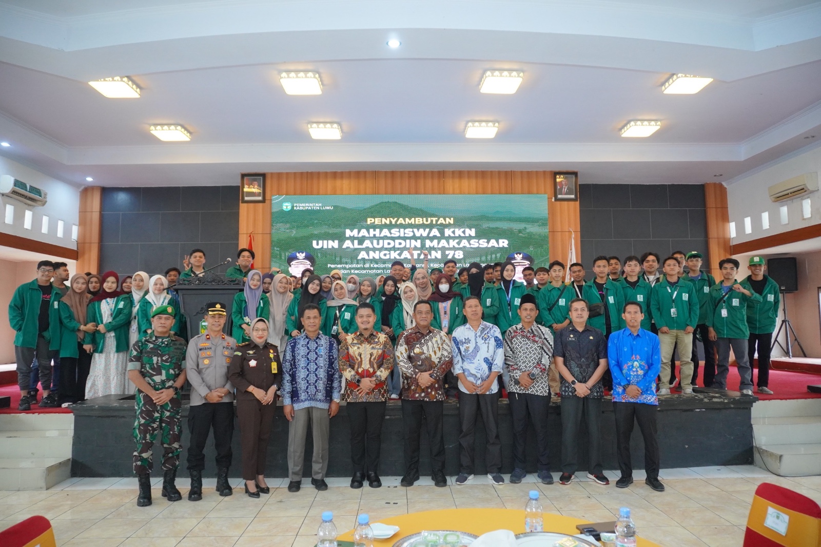 Terima Mahasiswa KKN Angkatan 78, Bupati Luwu Siap Sukseskan Program Pengabdian Masyarakat