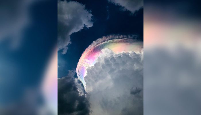 Fenomena Awan Pelangi Hiasi Langit Bogor, Warga Jonggol Hingga Sentul Dibuat Takjub