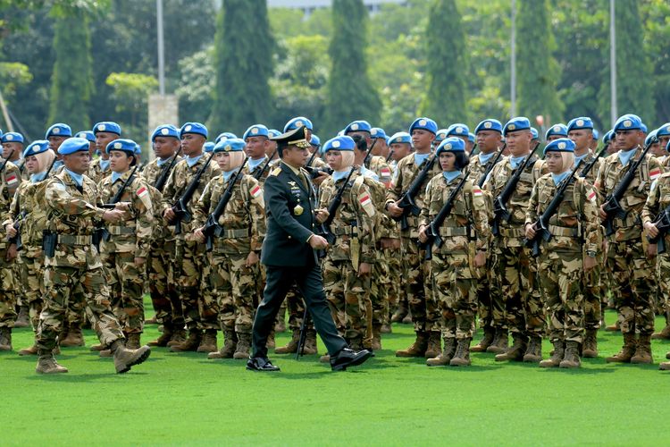 Pesan Tegas Panglima TNI Saat Lepas 744 Pasukan Satgas Konga ke Misi UNIFIL