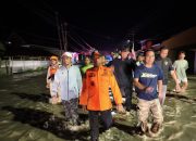 Bupati Sidrap Tinjau Banjir Amparita Usai dari Jakarta, Petugas Disiagakan 24 Jam