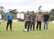 Sekda Lutim Ramadhan Buka Turnamen Sepak Bola Bupati Cup I 2026