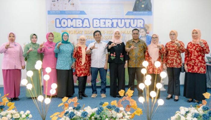 Pj Sekda Palopo Resmikan Gedung Perpustakaan Sekaligus Buka Lomba Bertutur Tingkat SD
