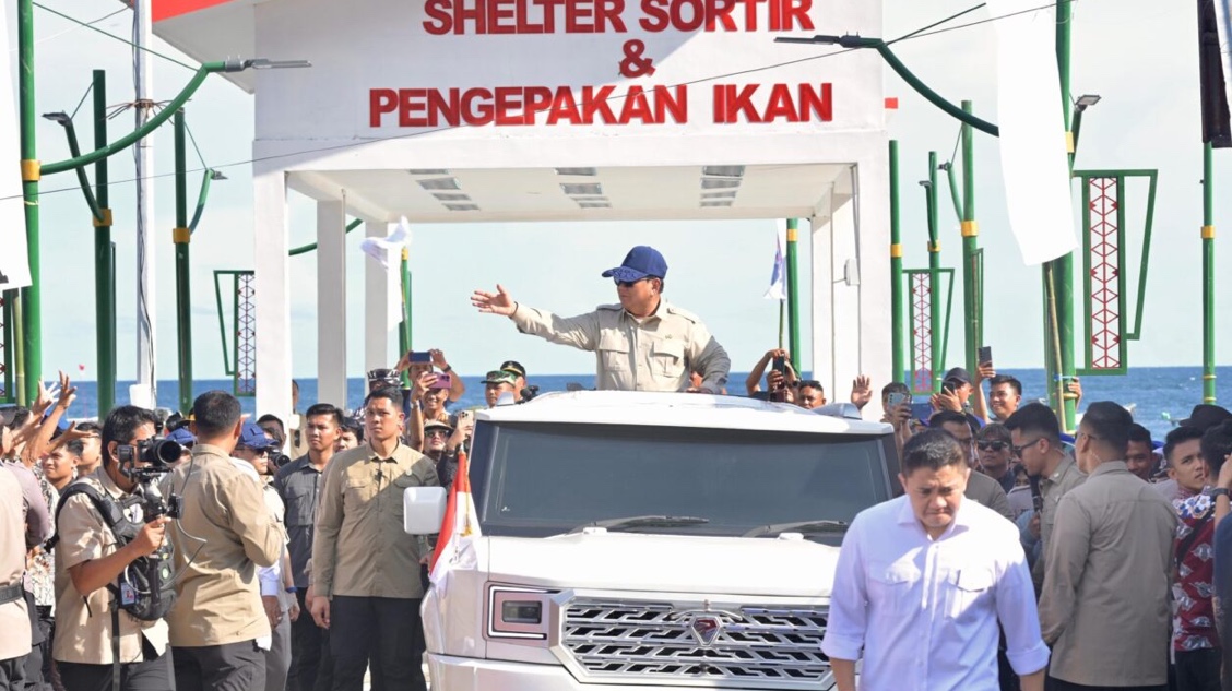 Laut Biru Gorontalo Bawa Harapan Baru, Prabowo Janjikan Ribuan Kapal untuk Nelayan