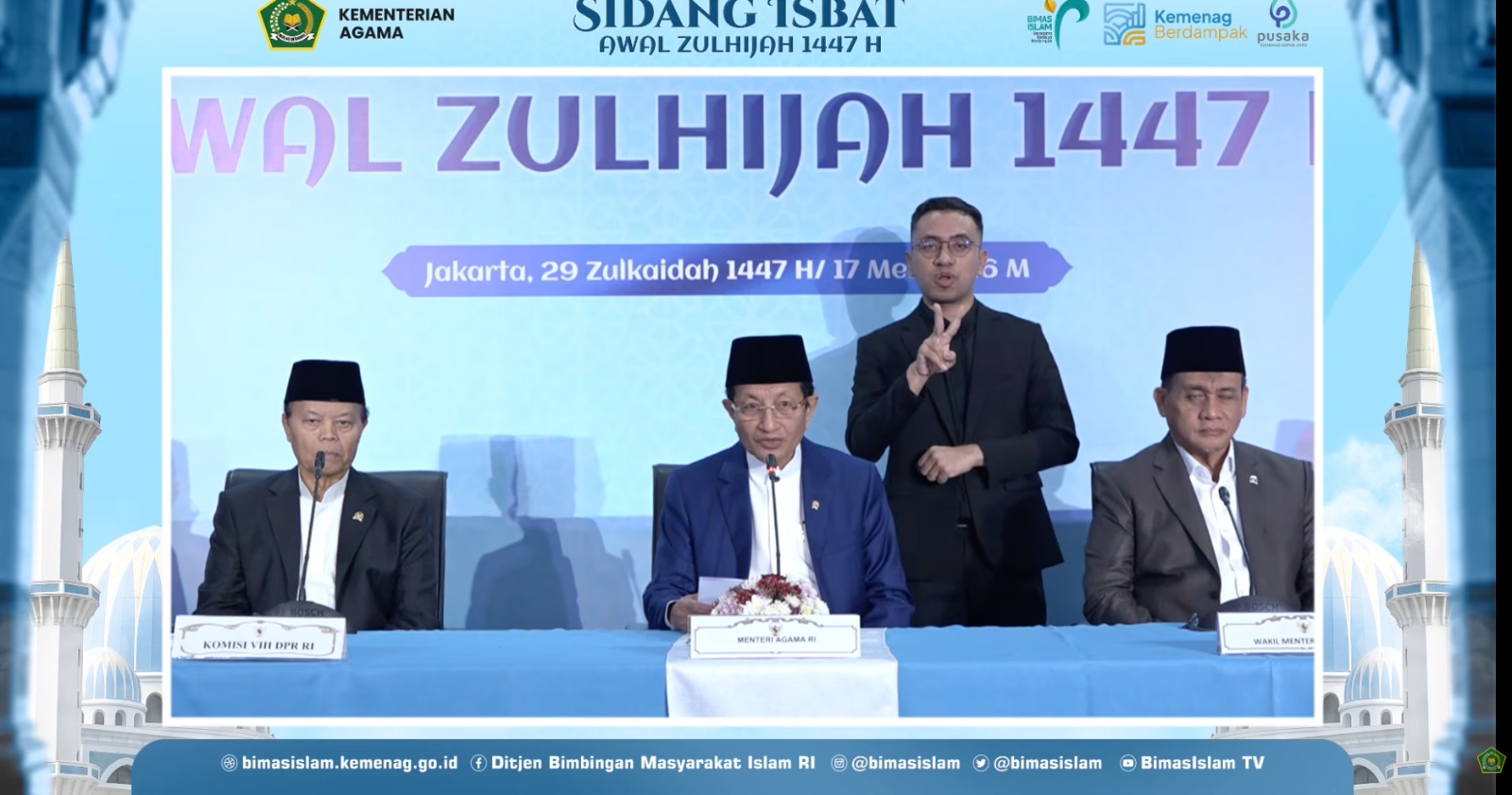 Sah! Pemerintah Tetapkan Idul Adha Jatuh pada 27 Mei 2026
