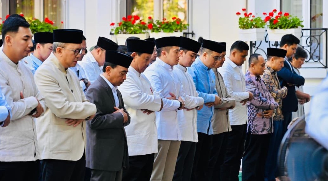 Prabowo Subianto Rayakan Lebaran Kurban Bersama WNI di Prancis