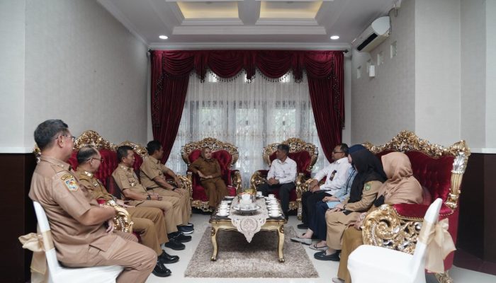 Wali Kota Palopo Terima Kunjungan BPKP Sulsel Bahas Evaluasi Perencanaan dan Penganggaran